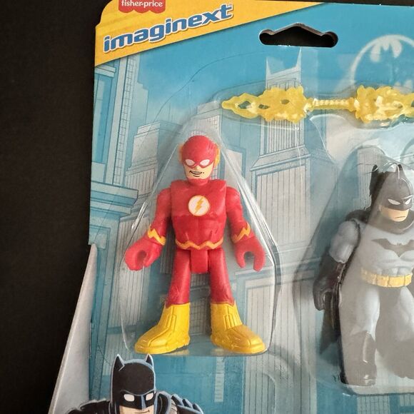Imaginext DC Super Friends The Flash & Batman New In Box - Picture 5 of 6